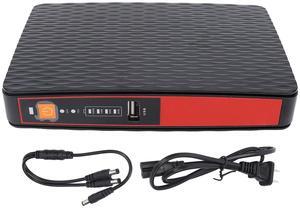 UPS Power Supply 5V 2A, 9V 12V DC 15V 24V POE, Backup Battery Pack for Router Camera, Fingerprint Attendance Machine