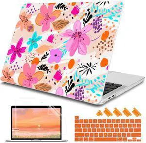 Tuiklol Case for 2022 MacBook Pro 13 Inch M2 Clip, 2021 2020 Release M1 A2338 A2289 A2251, Hard Shell Case for MacBook Pro 13.3" with Touch Bar Fits Touch ID and Retina Display, Abstract