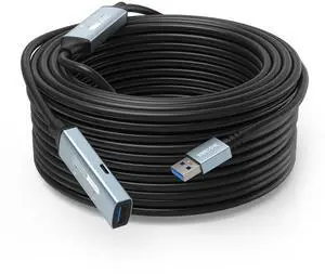 YAMCOWL USB 3.0 Extension Cable -5Gbps high-Speed USB Extension Cable, with Alloy Shell and Thickened PVC, Compatible with Printers, VR headsets, Hard Drives (0.5-20m Option) (65ft)