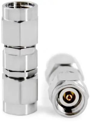 TOJOIN RF Coaxial Adapter Connector 2.92MM Male to Male DC-40GHZ 50ohm, RF 2.92MM Adapter for RF Cable, Coupler Antenna, Extension Cable, WiFi, 2PCS
