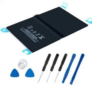 REYTRIC A1664 Battery Compatible iPad Pro 9.7 2016 Edition A1673 A1674 A1675 with Installation Tools 3.82V 7306mAh 27.91Whr