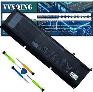 VVXQING 8FCTC 56Wh Battery Replacement for Dell Alienware M15 R3 R4 R5 R6 R7 M17 R3 R4 Precision 5550 5560 5570 XPS 15 9500 9510 9520 G15 5510 5520 Inspiron 7510 5620 7610 Vostro 7510 7620 Series