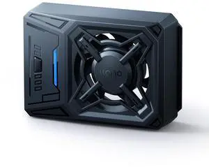 llano Camera Cooling Fan, High Performance Camera Fan with Type-C Charging Port, Professional Camera External Cooler for Sony/Canon/Fujifilm/Nikon Video Recording Live Streaming Cooling, Black