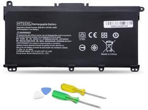 DJW HT03XL Laptop Battery for HP L11119-855 14M-DH1003DX 14M-DH0003DX HP Pavilion 14-CE 14-CF 14-DF 15-CS 15-DA 15-DB 15-DW 17-by 17-CA 15T-DA000 15-DA0014DX 15T-CS200 15-CW1XXX 15T-CS300 LPD1071