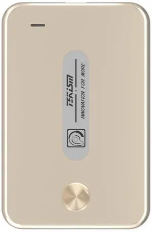 TEKISM Portable SSD 512GB External Solid State Drive - USB Type-C, USB 3.1, speeds up to 520MB/s, Metallic, Super Thin and Light, for Mac PC and iPad, with Indicator Light