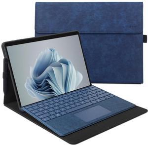 xisiciao Protective Case for Microsoft Surface Pro 9/10/ 11th Edition AI PC 2024 13" Shell Compatible with Keyboard Cover Ultral Thin & Light Heat Dissipation Design (Blue)