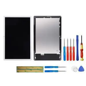 SWARK LCD Display Compatible with Samsung Galaxy Tab A7 10.4 (2020) SM-T500, SM-T505 (White) LCD Display Touch Screen Display + Tools