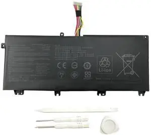HCSK B41N1711 New Laptop Battery compatable with Asus ROG Strix GL503VM GL503VD GL703GE GL703VD GL703VM GL503G GL503GE FX503VM FX63VD FX63VM ZX63V FX705DD FX705DY FX705GD FX705GE FX705GM Series