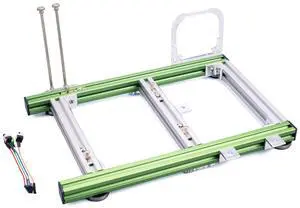 DIY Mini ITX Motherboard Test Bench Open Air Frame Tower PC Computer Case Aluminum Bracket Bare Frame Support Graphics Card,Lightweight
