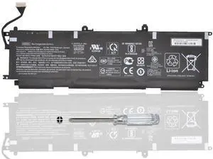 AD03XL Laptop Battery for HP ENVY 13-AD 13-AD000 13T-AD100 13-AD001NO 13-AD001TX 13-AD002NA 13-AD002NG 13-AD109TX Series HSTNN-DB8D TPN-128 921409-2C1 921439-855 921409-271 11.55V/51.4Wh/4450mAh/4Cell