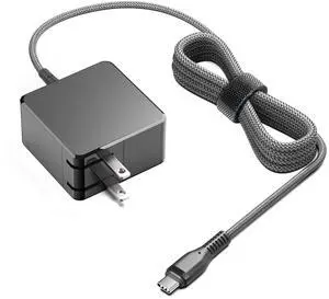 HKY 65W USB Type C Charger for Nimo N151 N151S N152 N153 N154 15.6" N171 N171S 17.3" FHD Laptop Notebook PC PD3.0 GaN 60W 65w USB-C Power Supply Travel Charger with 6.6ft USB C Cable & Foldable Plug