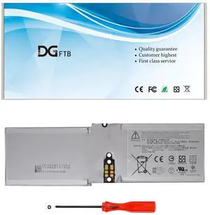 DGTEC G3HTA044H G3HTA020H DAK822470K Laptop Battery Replacement for Microsoft Surface Book 1 1703 1704 1705 CR7CR7 CR7-00005 CR7-00007 Book 2 13.5IN 128GB 256GB 512GB 1TB 2-in-1 (7.5V 2387mhA/18.0Wh)