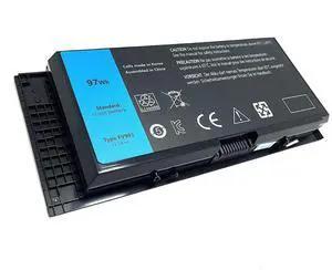 FLIW FV993 Replacement Battery Compatible with Dell Precision M4600 M4700 M4800 M6600 M6700 M6800 FJJ4W 9-Cell [11.1V 97WH]
