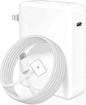 140W Mac Book Pro Charger,Charger for Mac Pro 16 14 inch Mac Air 15 13 inch 2025 2024 2023 2022 2021 M1 M2 M3 M4 Compatible with 140W 96W 70W USBC to Mag3 Power Adapter as Fast as Original Quality