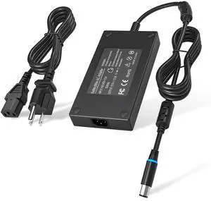 240W Power Adapter Compatible with Dell Alienware M15 R2 R3 R4 R6 R7 Alienware 15 17 M17 M11X M14X M17X M18X X15 Area-51m PA-9E, G15 G7 G5 G3 Gaming Laptop Charger with LED Indicator 7.4mm Tip
