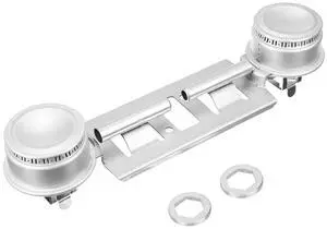Double Burner Kit WB16K10026 WB29K17 Double Burner Assembly Replacement- Compatible for General-Electric, Ken-more, Hot-point Replaces 65932 868697 WB29K17 AP2633210 PS232404