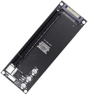 xiwai SFF-8612 SFF-8611 Oculink to PCIE PCI-Express 16x 4X Adapter with SATA Power Port for Mainboard Graphics Card