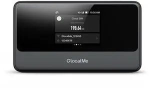 GlocalMe MeowGo G40Pro 4G Portable WiFi Hotspot for Travel in 200+ Countries, Upgraded Mobile Hotspot Device Speed Up to 390Mbps, No SIM Card Needed, 10 Connected Devices and Global 1GB Data 90 Days