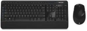 Microsoft PP3-00002 Wireless Desktop 3050 with AES - Keyboard and Mouse (English)