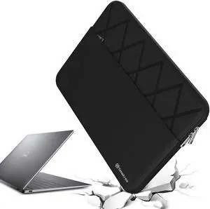 Smatree 13 inch Laptop Sleeve for DELL Latitude 9330/7330, XPS 13 9345 Copilot+ PC/XPS 13 Plus, XPS 13 9340/9320/9310/9315/7390, Laptop Case with Pocket, YKK Zipper, Patented Shockproof Design (E431)