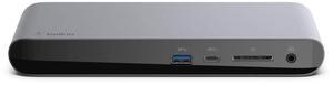Belkin Thunderbolt 3 Dock Pro with 2.6 ft Thunderbolt 3 Cable (Thunderbolt Dock for macOS and Windows) Dual 4K @60Hz, 40 Gbps Transfer Speeds, 85 W Upstream Charging