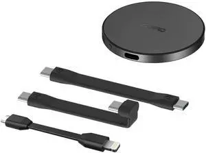 Aiffro P10 Plus Magnetic to USB Portable Solid State Drive, Lightning Cable, MagSafe Compatible, Up to 2000MB/S