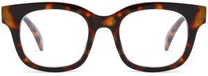 ANRRI Oversized Blue Light Blocking Glasses for Women and Men Trendy Big Frame Blue Light Computer Glasses Tortoise Frame