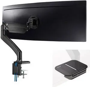 AVLT Single Monitor Arm and Reinforcement Plate