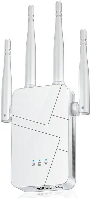 2025 WiFi Extender Signal Booster for Home, 15000sq.ft Wireless Internet Repeater, Long Range WiFi Booster and Signal Amplifier w/Ethernet Port, WiFi Router Extender Support 99% Devices, 1-Tap Setup