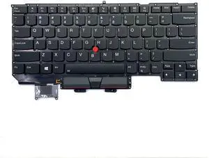 New US Layout Keyboard Backlit Replacement for Lenovo ThinkPad X1 Carbon 5th Gen 2017, for Thinkpad X1 Carbon 6th Gen 2018 01ER623 01ER664 01ER705