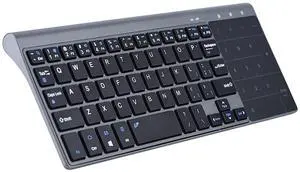 Portable Keyboard with Touchpad, Slim Design for PC/Notebook/TV Box