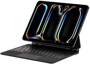 Dolpking Magic Keyboard Case for iPad Pro 11-inch (M4, 2024), Keyboard Case for iPad Pro 11 with Multi-Touch Trackpad, Floating Cantilever Stand, Backlit Keys - Black