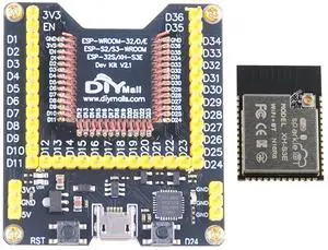 ESP32 Programming Module Test Board Burning Fixture System Development Board + ESP32-S3-WROOM-1 XH-S3E N16R8 Wi-Fi BLE Module