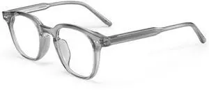 Dollger Square Blue Light Blocking Glasses Women Men Computer Eyeglasses Fashion Light Weight TR90 Blue Light Glasses