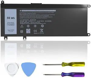 33YDH 56Wh Replacement Laptop Battery for Dell Inspiron 17 7000 7773 7778 7779 7786 15 7577 3579 3779 5587 7588 G3 G7 G5 Latitude 3779 3579 3380 3490 3580 5587 3590 7588 PVHT1 P30E P30E001 81PF3 99NF2