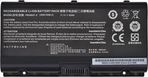 HBFVG PB50BAT-6 Laptop Battery Compatible with Clevo PB51RF-G NH57AF1 PB70EF-G PB71EF-G Powerspec 1520 1720 Sager NP8356 NP8371 NP8377 NP8451 NP8454 Schenker XMG Pro 15 15-M19 Series (11.4V 62Wh)