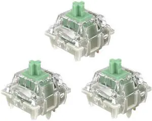 GATERON Baby Kangaroo 2.0 Switches for MX Mechanical Keyboard, 5-Pin 59gf Heavy Tactile RGB 22mm Dual-Stage Spring Factory Pre-lubed Switches(Baby Kangaroo 2.0,108Pcs)