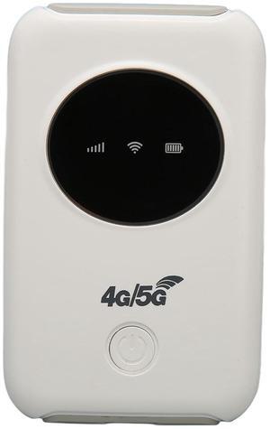 H808 + 4G LTE Mobile Hotspot, Portable 4G Mobile Hotspot, Supports Inserting Micro SIM Card for Asia Southeast Asia, Africa, Middle East, 2100mAh Battery, Support 10 User