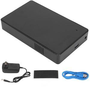 Enclosure for 3.5/2.5 Inch SATA SSD HDD, USB3.0 to SATA Hard Disk Case Adapter for 2.5 inch Under 10mm SATA HDD SSD 10TB Support UASP(US)