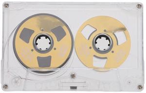 Reel to Reel Blank Cassette Tape, Double Sided Metal Audio Cassette Tape with 50 Minutes Recording Time, for Music Recording