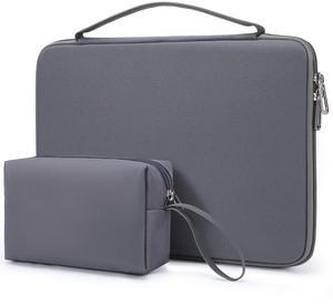 HYZUO 13.3-14 Inch Hard Shell Laptop Sleeve Case for MacBook Pro 14 M4/M3/M2/M1, MacBook Pro/Air 13, XPS 13, 13.8"-13.5" Surface Laptop, HP Spectre X360 13/14, Space Gray