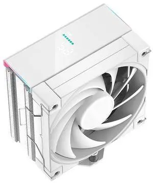 ICOLER AK400 WH Digital Display Edition CPU Air Cooler PWM 120mm Fan 1850RPM 220W TDP Suitable for Intel LGA1700/1200/1151/1150/1155 AMD AM5/AM4