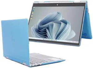 mCover Case Compatible ONLY for 2023-2024 13.3" HP Envy x360 13-BF0000 Series 2-in-1 Convertible Notebook Computers (NOT Fitting Any Other HP Models) - Aqua