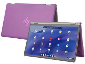 mCover Hard Case Compatible ONLY for 2023~2024 14" HP Chromebook x360 14C-CD0000 Series Laptop Computers (NOT Fitting Any Other HP Chromebook & Windows laptops) - Purple