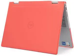 mCover Case ONLY Compatible with 20232024 14" Dell Inspiron 7430/7435 / 7440/7445 2-in-1 Windows Notebook Computer (NOT Fitting Any Other Dell Models) - Red