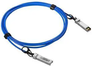 Macroreer 10G SFP+ DAC Twinax Cable, SFP+ Ethernet Direct Attach Passive Copper Cable,5-Meter,for Arista CAB-SFP-SFP-5M,Blue