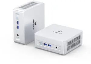 MINISFORUM DeskMini UM750L Slim Mini PC AMD Ryzen 5 7545U Small PC, 16GB LPDDR5 RAM+1T PCIe4.0 SSD, HDMI/DP/USB4 Outputs, 2.5G LAN, WiFi 6E, 4xUSB Port AMD Radeon 740M Graphics Small Form Factor