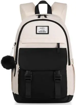 MOMUVO Backpacks for Teen Girls Women,15.6 Inch Laptop School Backpack Cute College Backpack Bookbag for Students