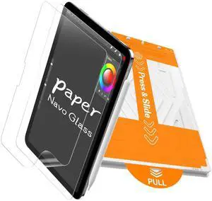 PandaShield 2-Pack Paper-feel Screen Protector Easy-install for iPad Air [11-in.] M3/M2 (2025/2024),Matte Natural Writing,Easy Installation Box,Apple Pencil Compatible,Bubble Free,Scratch Resistant