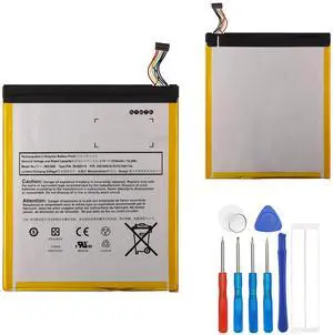 E-YIIVIIL Replacement Battery 58-000119 ST10 Compatible with HD 10 5th Gen SR87CVC with Repair Tool Kit